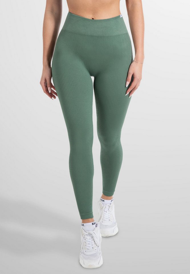 Smilodox Leggings Amaze Ripp, Blickdichte Sporthose aus Rippstoff Yoga & Fitness High Waist Push Up Booty Ripped Fitnesshose Freizeit Gym Pilates Smilodox Leggings Amaze Ripp, Blickdichte Sporthose aus Rippstoff Yoga & Fitness High Waist Push Up Booty Ripped Fitnesshose Freizeit Gym Pilates von Smilodox