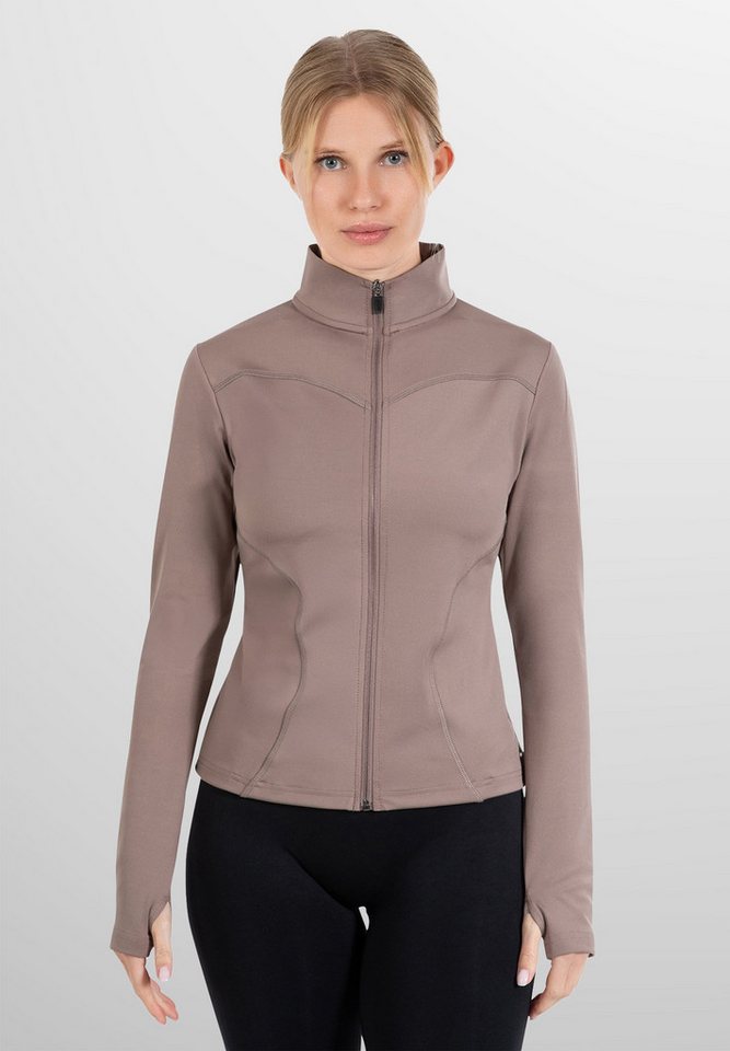 Smilodox Outdoorjacke Indira, Shaped Fit Fleecejacke, Windbreaker Activewear Laufjacke Sportjacke mit Daumenlöchern Atmungsaktiv Fitness Gym Yoga Alltag Smilodox Outdoorjacke Indira, Shaped Fit Fleecejacke, Windbreaker Activewear Laufjacke Sportjacke mit Daumenlöchern Atmungsaktiv Fitness Gym Yoga Alltag von Smilodox