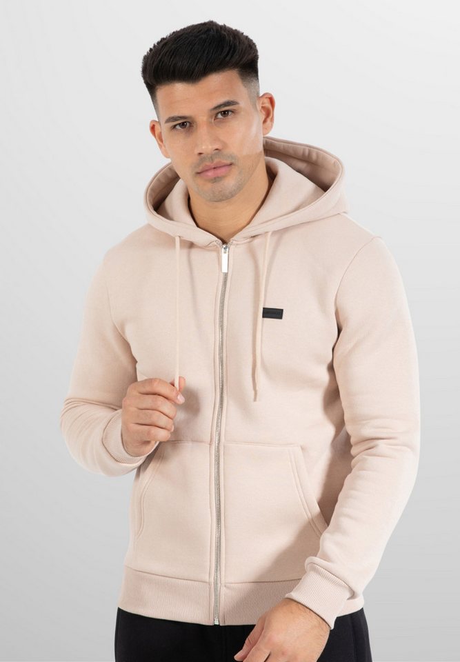 Smilodox Kapuzensweatjacke Nico, Langarm Sweatshirt, Regular Fit Kapuzenpullover Smilodox Kapuzensweatjacke Nico, Langarm Sweatshirt, Regular Fit Kapuzenpullover von Smilodox