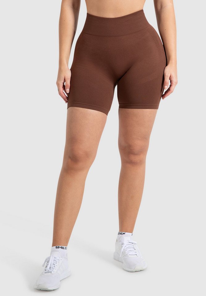 Smilodox Shorts Maria Solid, Radlerhose mit Scrunch Effekt für Sport, Alltag High Waist Booty Shorts Blickdicht Hotpants Sport Fitness Yogapants Smilodox Shorts Maria Solid, Radlerhose mit Scrunch Effekt für Sport, Alltag High Waist Booty Shorts Blickdicht Hotpants Sport Fitness Yogapants von Smilodox