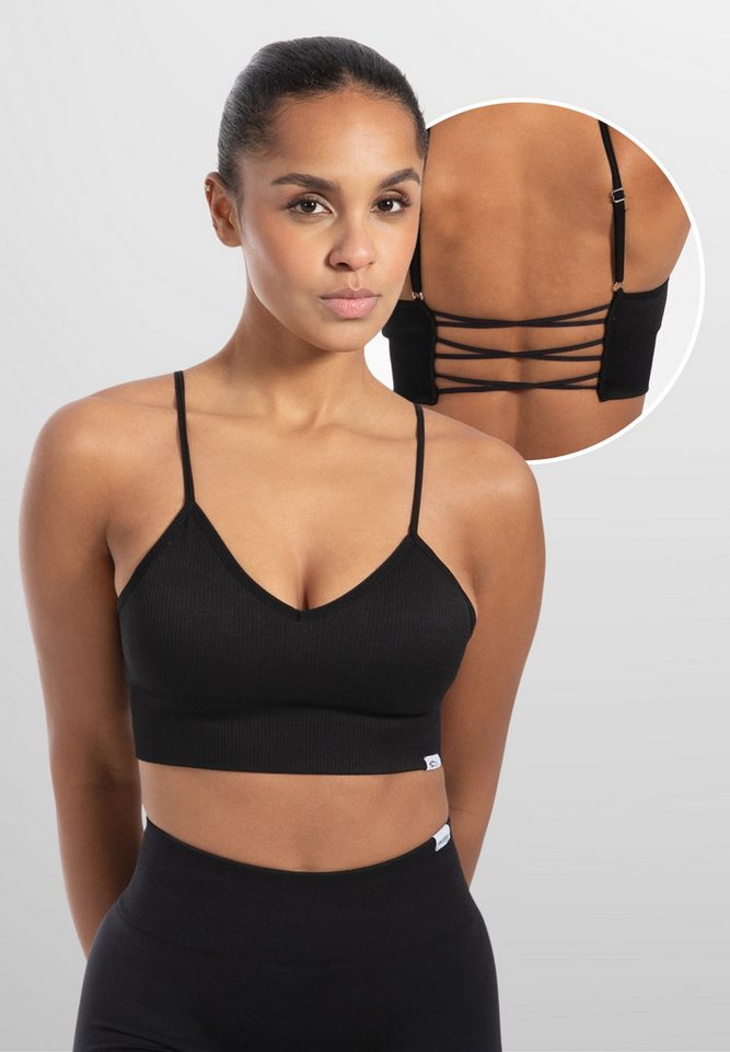 Smilodox Sport-BH Alma, Herausnehmbare Cups, Shaped Fit Yoga Bra Smilodox Sport-BH Alma, Herausnehmbare Cups, Shaped Fit Yoga Bra von Smilodox