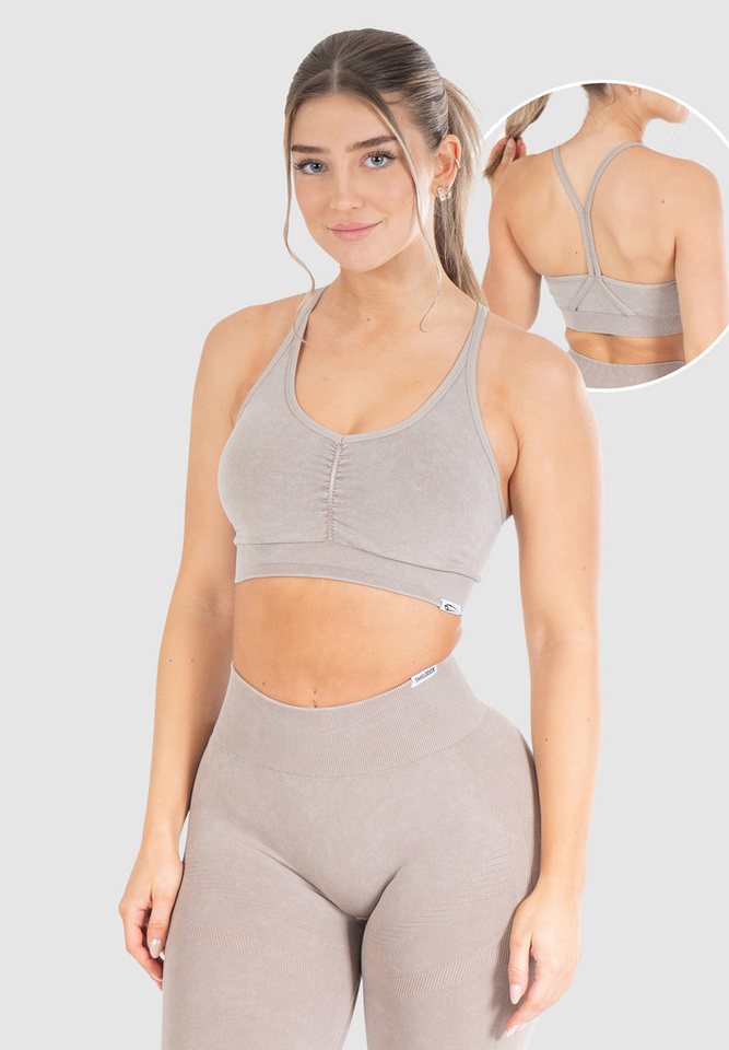 Smilodox Sport-BH Batik Acid Scrunch, Rutschfester Bustier mit Batik Waschung Seamless Sport Bra Blickdicht Atmungsaktiv Yoga Fitness Freizeit Smilodox Sport-BH Batik Acid Scrunch, Rutschfester Bustier mit Batik Waschung Seamless Sport Bra Blickdicht Atmungsaktiv Yoga Fitness Freizeit von Smilodox