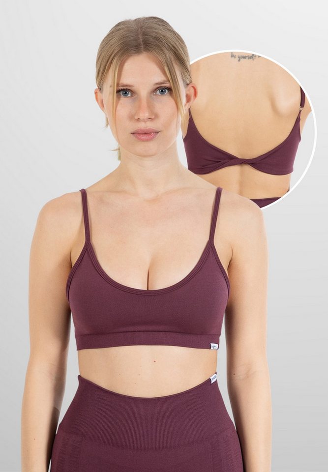 Smilodox Sport-BH Layne, Scrunch Butt Lift Sporthose, High Waist V-Shape Seamless Smilodox Sport-BH Layne, Scrunch Butt Lift Sporthose, High Waist V-Shape Seamless von Smilodox