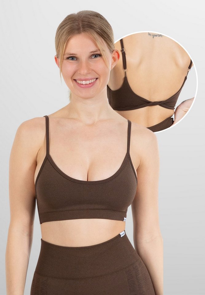 Smilodox Sport-BH Layne, Scrunch Butt Lift Sporthose, High Waist V-Shape Seamless Smilodox Sport-BH Layne, Scrunch Butt Lift Sporthose, High Waist V-Shape Seamless von Smilodox