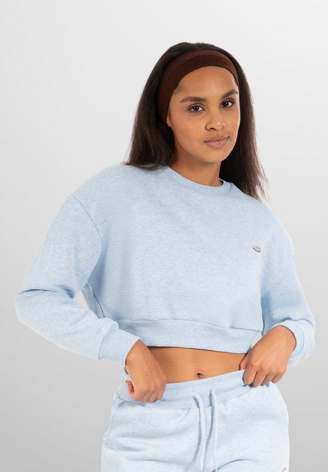 Smilodox Sweatshirt Amelia, Oversize Crop Pullover Langarmshirt Sport Freizeit Streetwear Oversize, Relaxed Fit Pulli Hochwertiger Sweater Metallabel Lässig Atmungsaktiv Smilodox Sweatshirt Amelia, Oversize Crop Pullover Langarmshirt Sport Freizeit Streetwear Oversize, Relaxed Fit Pulli Hochwertiger Sweater Metallabel Lässig Atmungsaktiv von Smilodox