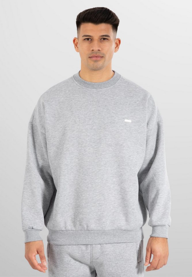 Smilodox Sweatshirt Kade, Regular Fit Langarmshirt Pullover Herren Sport Gym Streetwear Hochwertiger Pulli Normal Fit Metallabel Atmungsaktiv Fitness Alltag Smilodox Sweatshirt Kade, Regular Fit Langarmshirt Pullover Herren Sport Gym Streetwear Hochwertiger Pulli Normal Fit Metallabel Atmungsaktiv Fitness Alltag von Smilodox