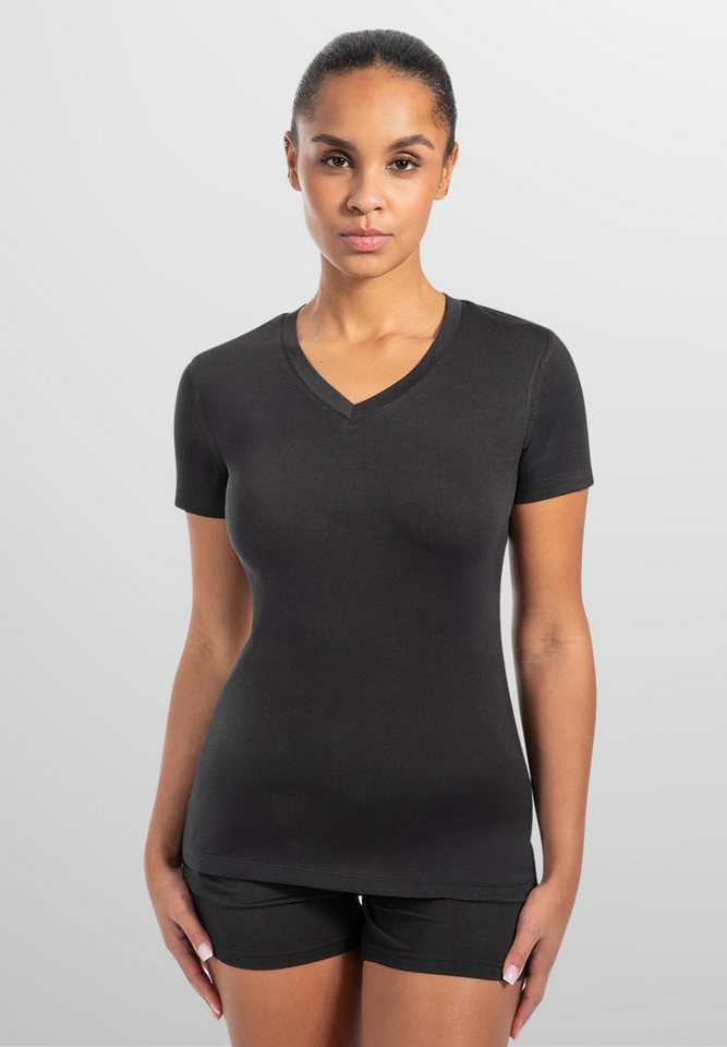Smilodox T-Shirt Nela Modal Modal Smilodox T-Shirt Nela Modal Modal von Smilodox