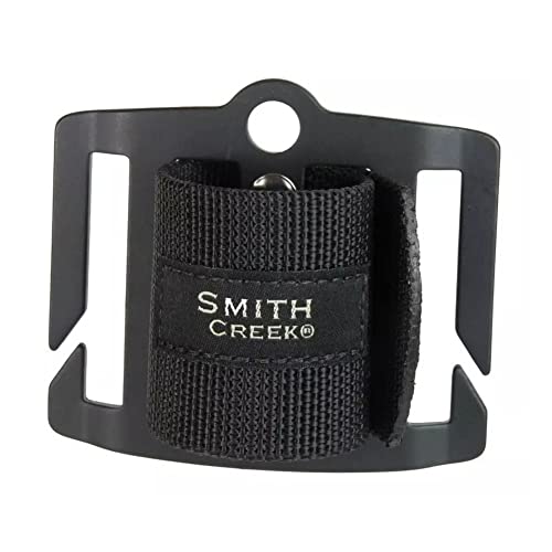 Smith Creek Netzholster, Gürtelbefestigung, Kescherhalter, Schwarze Schnalle von Smith Creek