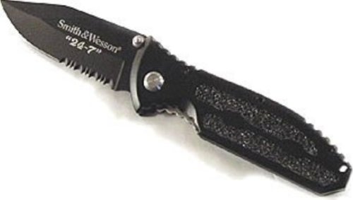 Smith & Wesson CK34S 24-7 Klappmesser Tactical cuttin horse Folder Einhandmesser Black von Smith & Wesson