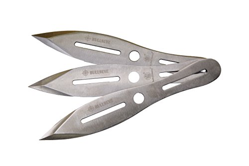 Smith & Wesson Herren Messer Wurfmesser-Set BULLSEYE - ab 18 Jahre, silber, 25, 3cm, 106626 Smith & Wesson Herren Messer Wurfmesser-Set BULLSEYE - ab 18 Jahre, silber, 25, 3cm, 106626 von Smith & Wesson