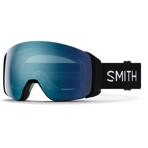 Smith OPTICS 4D MAG Ski- Snowboardbrille Black - ChromaPOP Everyday Blue Mirror von Smith