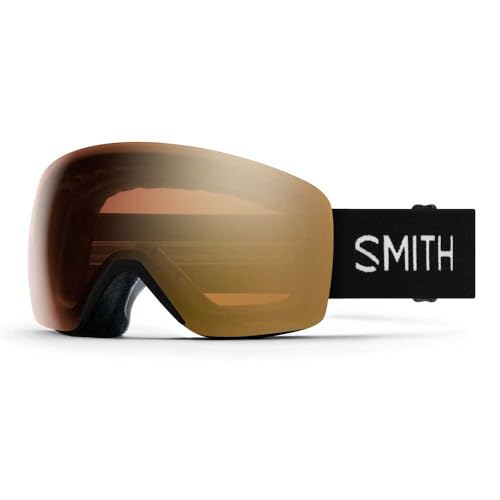 Smith OPTICS SKYLINE Ski- Snowboardbrille BLACK - ChromaPOP PRO Photochromic Gold Mirror Smith OPTICS SKYLINE Ski- Snowboardbrille BLACK - ChromaPOP PRO Photochromic Gold Mirror von Smith