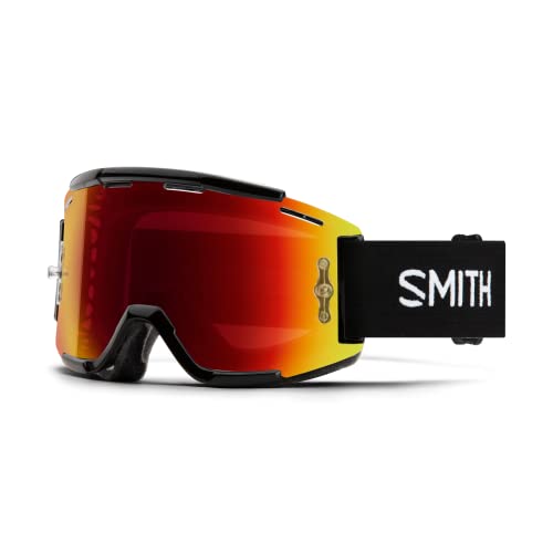 Smith OPTICS SQUAD MTB Black - Chromapop Everyday Red Mirror + Clear von Smith