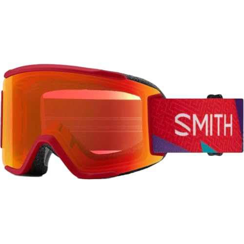 Smith OPTICS SQUAD S Ski- Snowboardbrille Crimson A-Maze-Zing - ChromaPOP Everyday Red Mirror Smith OPTICS SQUAD S Ski- Snowboardbrille Crimson A-Maze-Zing - ChromaPOP Everyday Red Mirror von Smith