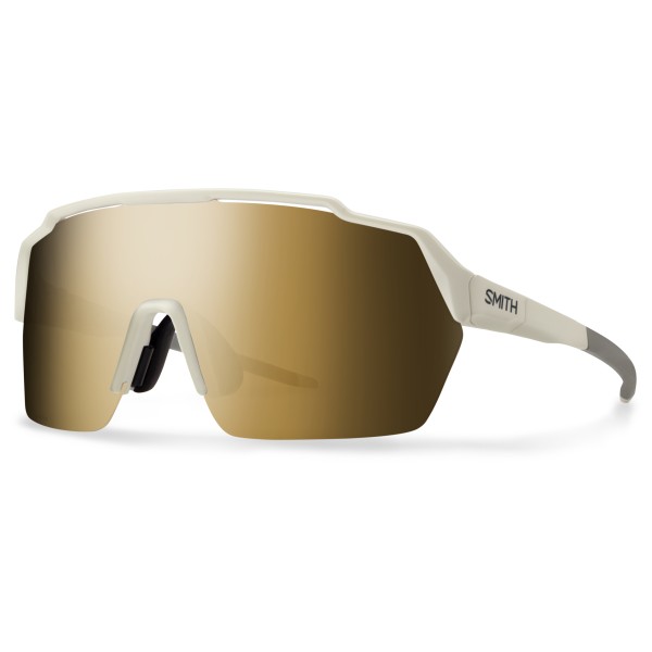 Smith - Shift Split Mag Mirror S3 (VLT 14%) + S0 (VLT 89%) - Fahrradbrille beige von Smith