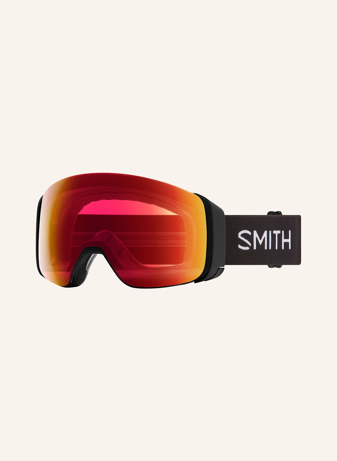 Smith Skibrille 4d Mag schwarz von Smith