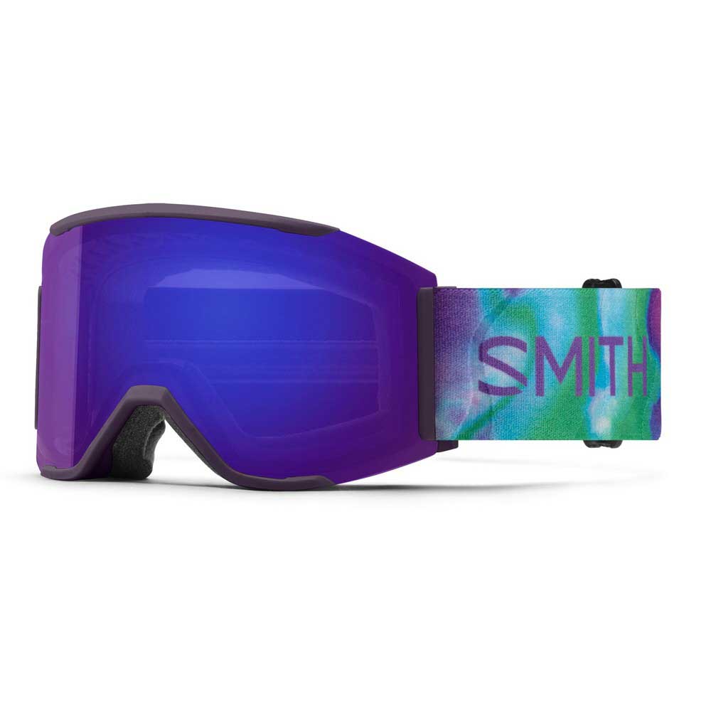 Smith Squad Mag Ski Goggles Blau ChromaPop Everyday Violet Mirror/CAT2 von Smith