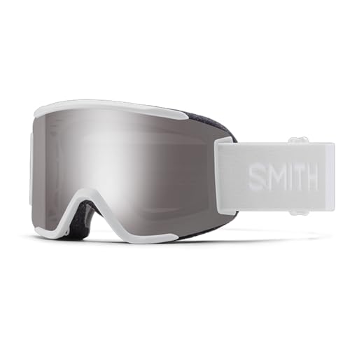 Smith Squad S ChromaPOP Skibrille, white vapor-sun platinium mirr Smith Squad S ChromaPOP Skibrille, white vapor-sun platinium mirr von Smith