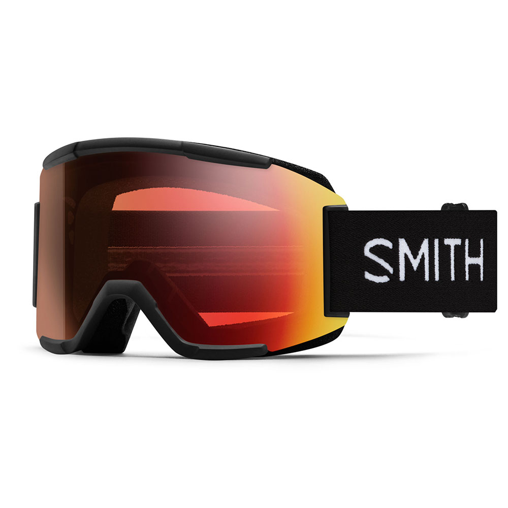 Smith Squad Ski Goggles Golden ChromaPop Pro Photochromic Red Mirror/CAT2-3 von Smith