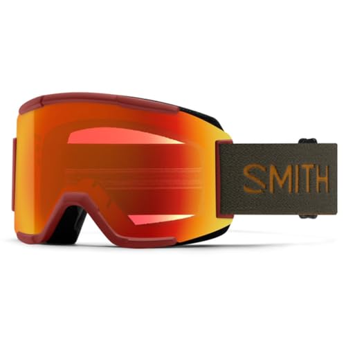 Smith OPTICS SQUAD Ski- Snowboardbrille Ironwood - ChromaPOP Everyday Red Mirror Smith OPTICS SQUAD Ski- Snowboardbrille Ironwood - ChromaPOP Everyday Red Mirror von Smith