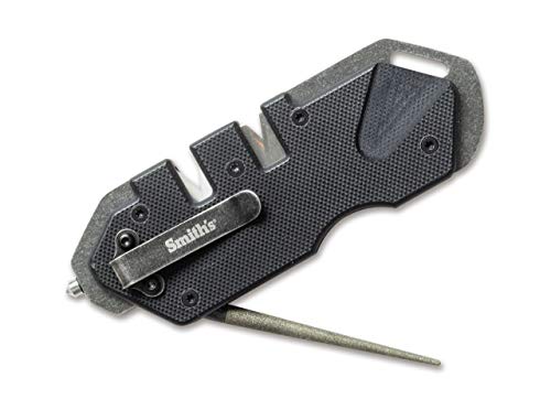 Smith Unisex – Erwachsene Tactical Pocket Pal Black Schärfgerät, schwarz, One Size von Smith