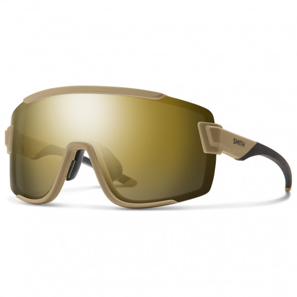 Smith - Wildcat ChromaPop S3(VLT 15%) + S0(VLT 90%) - Fahrradbrille beige von Smith