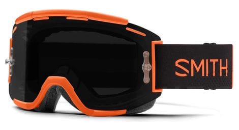 smith squad mtb maske orange schwarzer bildschirm von Smith