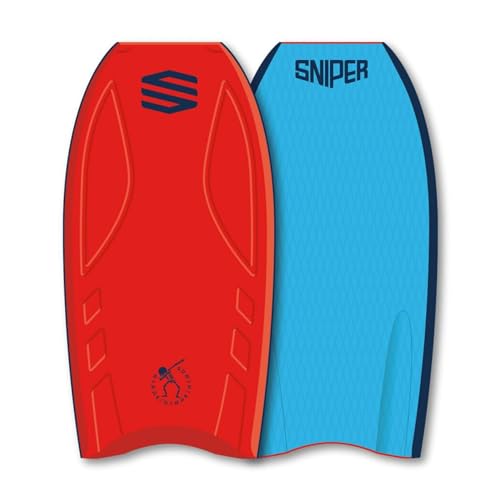 Sniper Bodyboard Sporttafel - Improve Serie - EPS - Epoxidglasfaser Stringer. Von Anfängern bis zum mittleren Niveau von Sniper Bodyboards