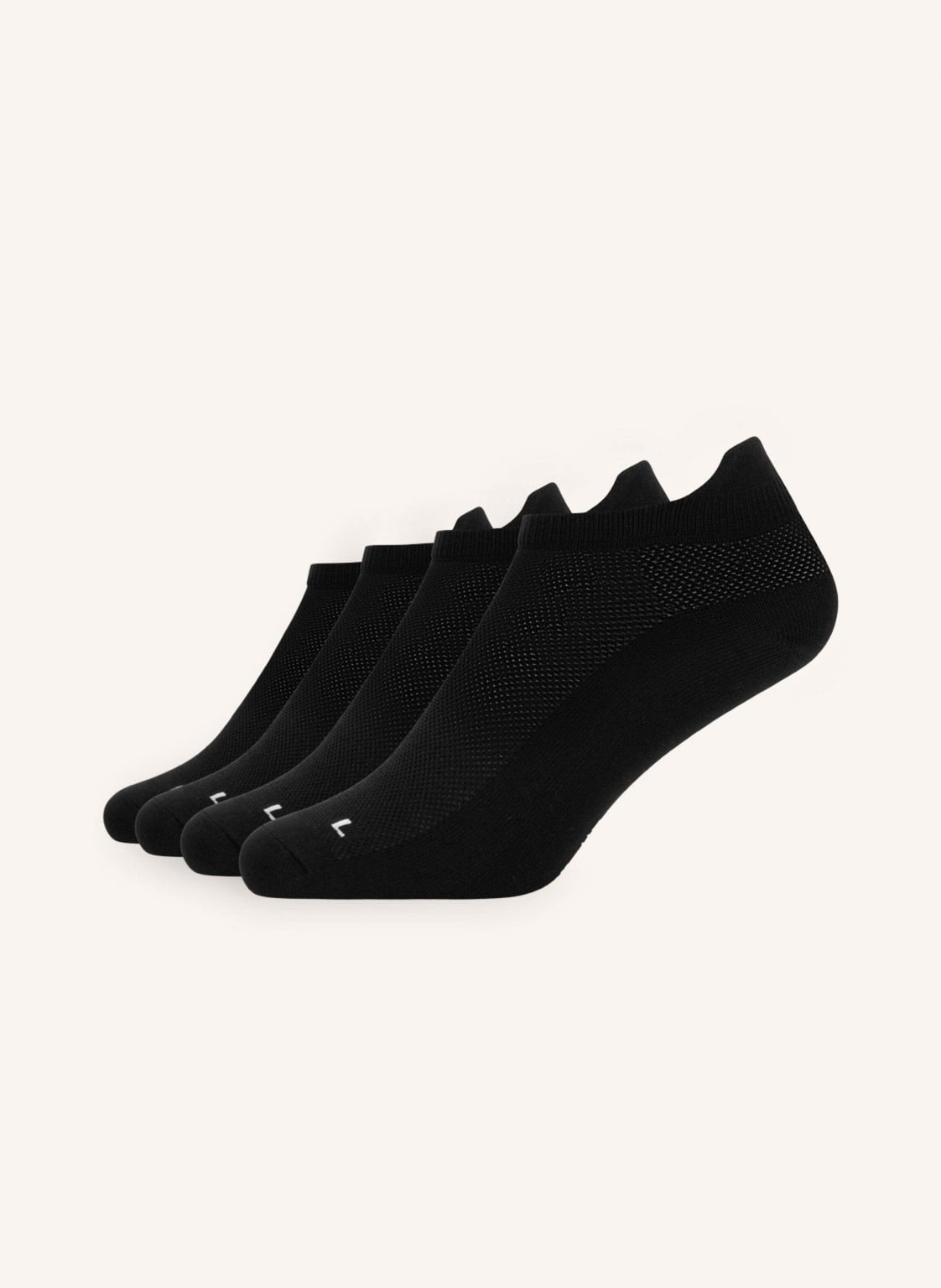 Snocks 4er-Pack Laufsocken schwarz Snocks 4er-Pack Laufsocken schwarz von Snocks