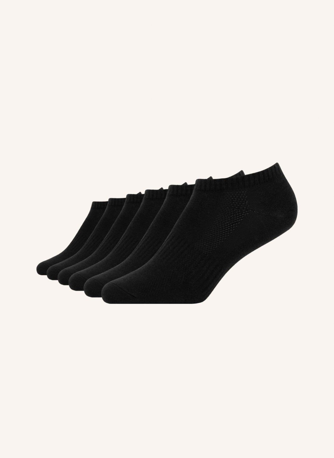 Snocks 6er-Pack Bambus Sneaker Socken schwarz Snocks 6er-Pack Bambus Sneaker Socken schwarz von Snocks