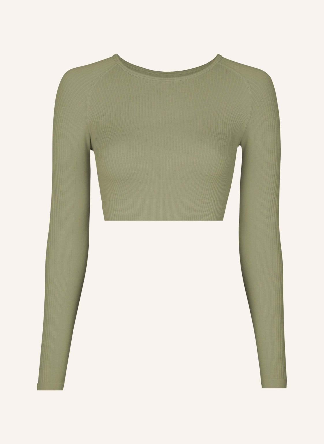Snocks Geripptes Sportshirt Langarm gruen Snocks Geripptes Sportshirt Langarm gruen von Snocks
