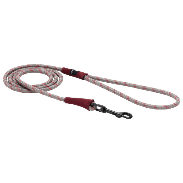 Snow Peak - Dog Lead - Hundeleine Gr S - 130 cm rot/grau von Snow Peak