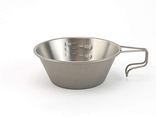 Snow Peak E-104 Titanium Backpackers Cup, Silber, D 4,20,3 cm, H 1,75 cm, 10,2 ml Snow Peak E-104 Titanium Backpackers Cup, Silber, D 4,20,3 cm, H 1,75 cm, 10,2 ml von Snow Peak