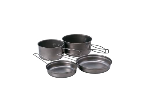 Snow Peak Multi-Kompakt-Kochset, Japanisches Titan, Ultraleicht und kompakt für Camping und Rucksackreisen, hergestellt in Japan, lebenslange Produktgarantie, Silber, 15 x 7,5 cm, 12,5 x 7 cm, 15 x 3 Snow Peak Multi-Kompakt-Kochset, Japanisches Titan, Ultraleicht und kompakt für Camping und Rucksackreisen, hergestellt in Japan, lebenslange Produktgarantie, Silber, 15 x 7,5 cm, 12,5 x 7 cm, 15 x 3 von Snow Peak