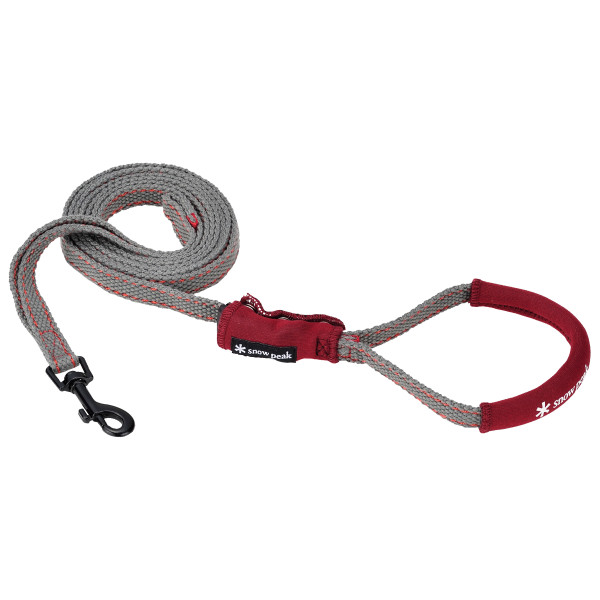 Snow Peak - Soft Lead - Hundeleine Gr S grau/rot Snow Peak - Soft Lead - Hundeleine Gr S grau/rot von Snow Peak