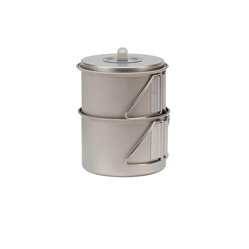Snow Peak Titanium Mini Solo Combo Kochset, Japanisches Titan, Ultraleicht und Kompakt für Camping und Rucksackreisen, Silber, Topf: 10,8 x 13 cm, Tasse:10,9 x 7,1 cm | Verstaut:11 x 13 cm Snow Peak Titanium Mini Solo Combo Kochset, Japanisches Titan, Ultraleicht und Kompakt für Camping und Rucksackreisen, Silber, Topf: 10,8 x 13 cm, Tasse:10,9 x 7,1 cm | Verstaut:11 x 13 cm von Snow Peak