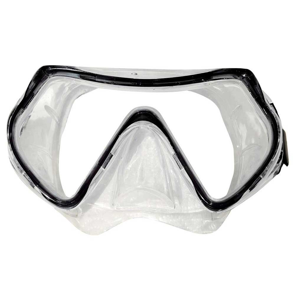 So Dive Devil Diving Mask Durchsichtig,Schwarz von So Dive