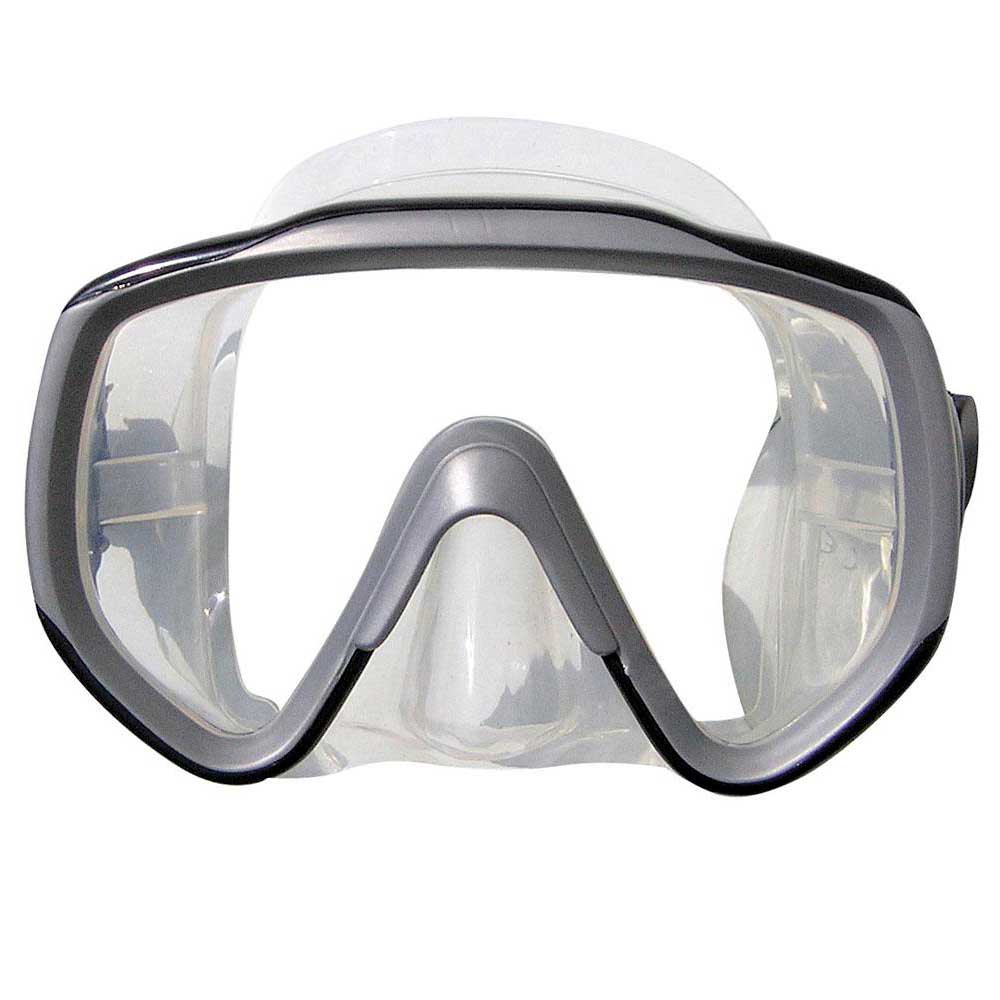 So Dive X Sight Diving Mask Durchsichtig,Silber von So Dive