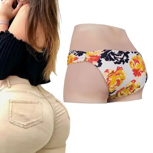 SoTUCR Silikon-HöSchen Zur Verbesserung des GesäßEs, Lift-Po-Shaper-Kontrollshorts, Realistische HüFtverstäRkungsunterwäSche füR Crossdresser,Color 1,Upgraded von SoTUCR