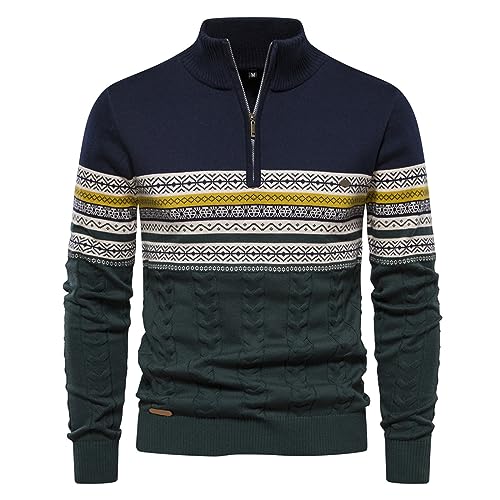 Pullover & Strickjacken für Herren, Winter Pullover Herren Warm Herbst/Winter, Norweger Pullover Strickpullover Outdoor Winterpullover Weihnachtspullover Troyer Große Größen Pullover & Strickjacken Pullover & Strickjacken für Herren, Winter Pullover Herren Warm Herbst/Winter, Norweger Pullover Strickpullover Outdoor Winterpullover Weihnachtspullover Troyer Große Größen Pullover & Strickjacken von Sobzia