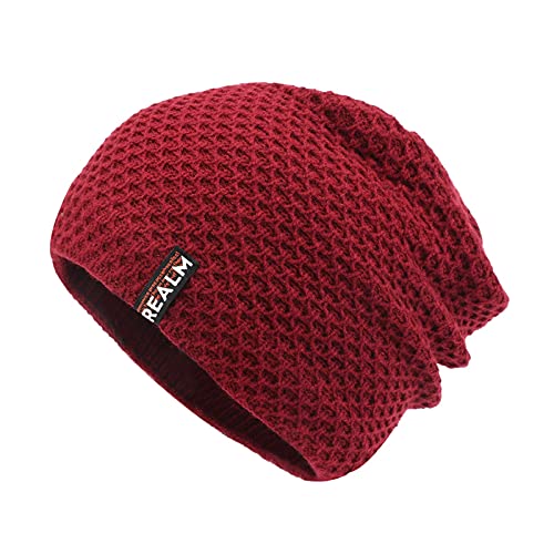 Slouch Beanie Mütze für Herren Damen, Dünne und Leichte Jacquard Jersey Beanies Chemo Kopfbedeckung Mützen Laufmütze Mütze Slouchy Baggy Beanie Unisex Flexible Klassische Winter Sommer Hüte von Sobzia