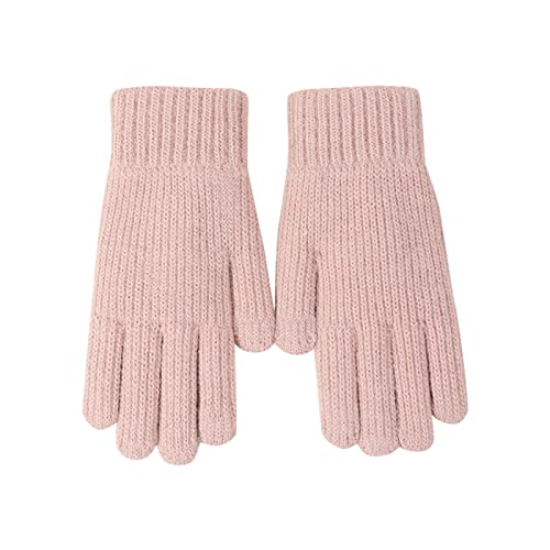 Sobzia Fitness-Handschuhe-Damen, Thermohandschuhe Winter Damen Dünne Thermo Handschuhe Fleece Handschuhe Ohne Finger Sport Baumwollhandschuhe Warme Thermo Arthritis Handschuhe Laufhandschuhe von Sobzia