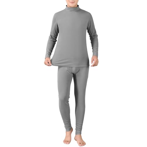 Thermo-Oberteil-Herren, Thermo Anzug Herren Funktionswäsche Atmungsaktiv Skianzug Langarm Thermohose Warme Thermounterhemd Schneeanzug Activewear Weich Thermounterhose für Männer von Sobzia