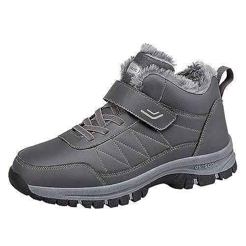 Winterschuhe-mädchen, Winterschuhe Herren Outdoor Winter Shoes Winter Boots Warm Schneestiefel Schneeschuhe Weitschaft Winterstiefel Winter Schuhe Atmungsaktiv Arbeitsschuhe Thermostiefel von Sobzia