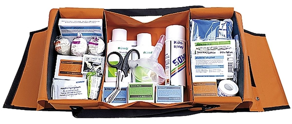 Söhngen Erste-Hilfe-Set Sanitätstasche Ruck-Zuck Sport orange. Söhngen Erste-Hilfe-Set Sanitätstasche Ruck-Zuck Sport orange. von Söhngen
