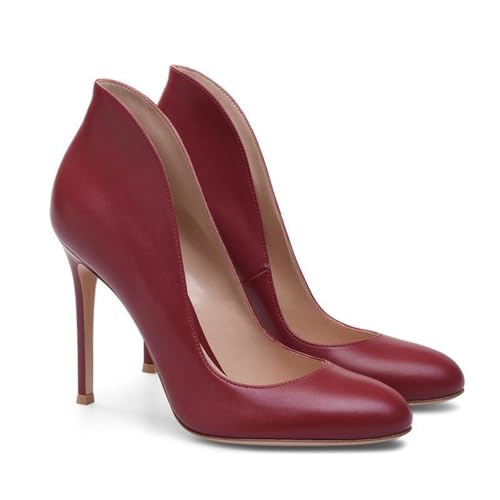 SofLuxe Pumps für Damen, Stilettos mit Runder Spitze, Elegante und Großzügige Schuhe, Vielseitige Artikel, für Alle Gelegenheiten Geeignet,Red,45 SofLuxe Pumps für Damen, Stilettos mit Runder Spitze, Elegante und Großzügige Schuhe, Vielseitige Artikel, für Alle Gelegenheiten Geeignet,Red,45 von SofLuxe