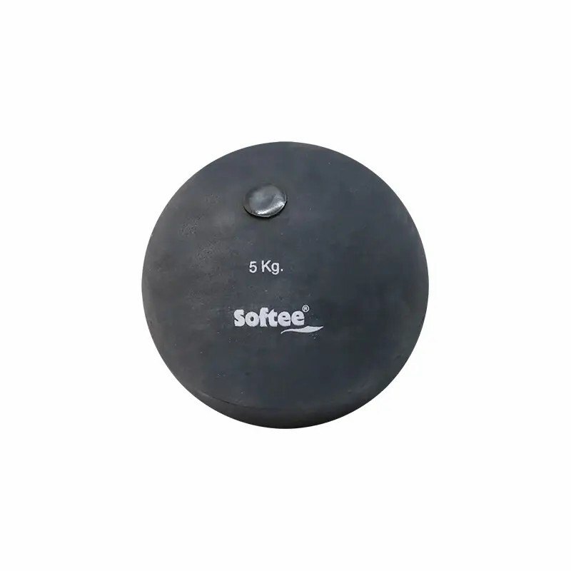 Softee 5kg Shot Put Schwarz von Softee