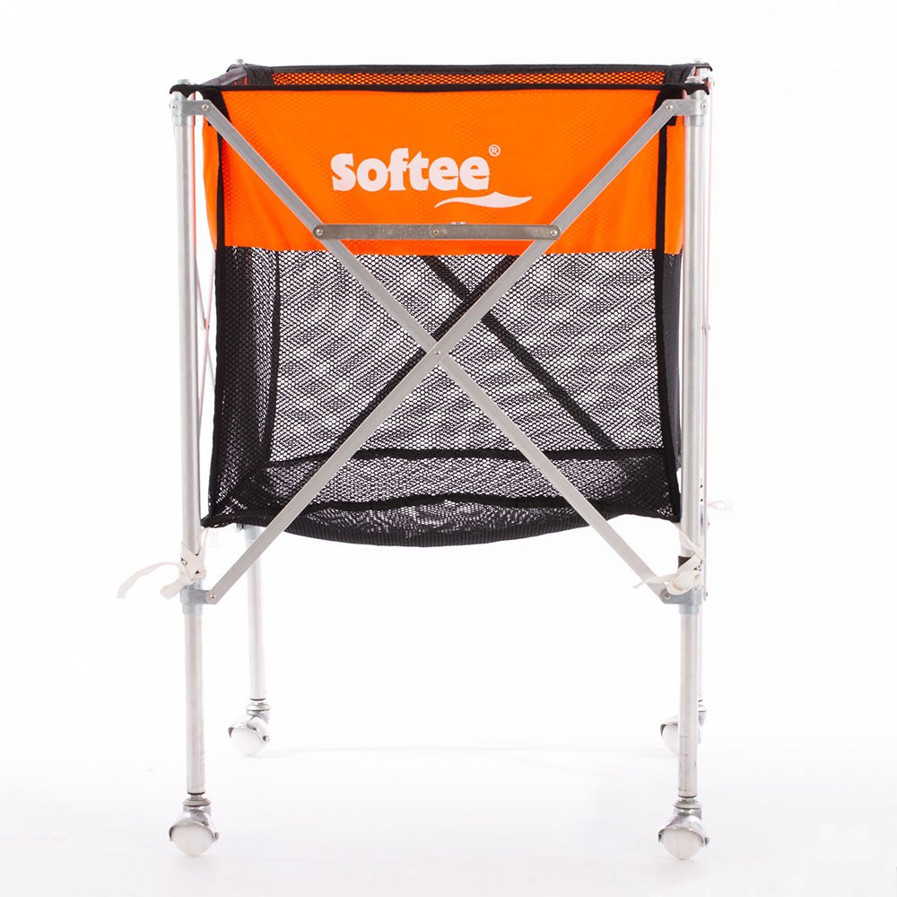 Softee Aluminium + Net Folding Ball Cart Orange 89x58.5x58.5 cm Softee Aluminium + Net Folding Ball Cart Orange 89x58.5x58.5 cm von Softee