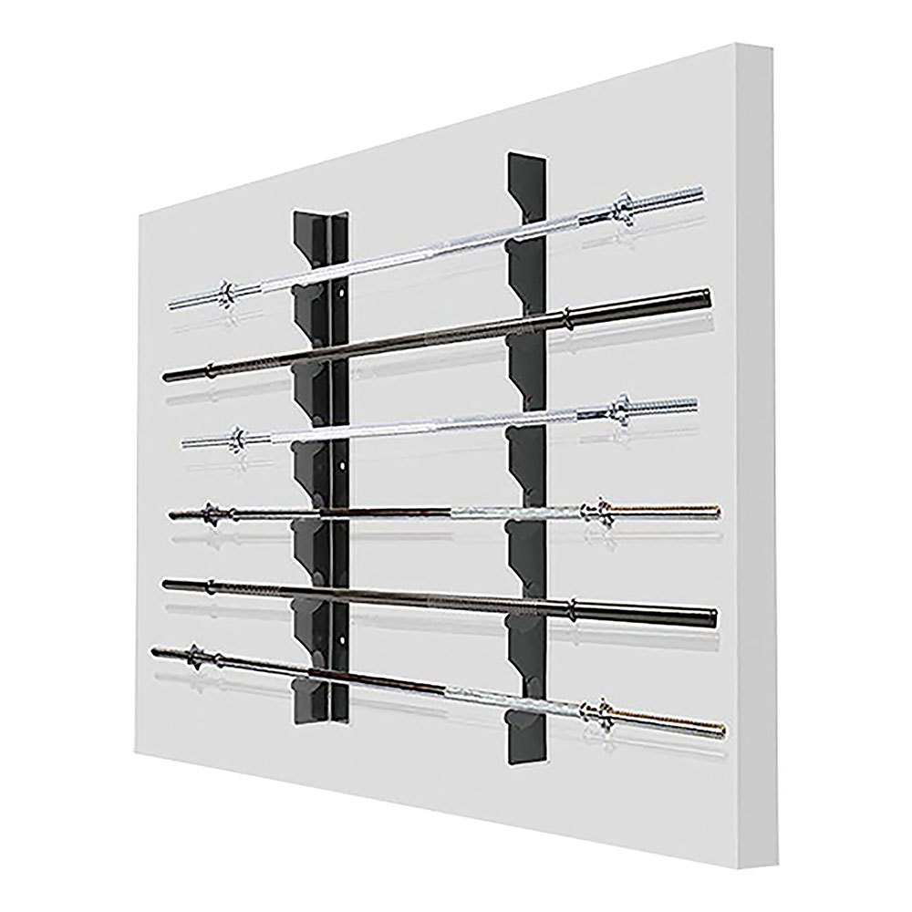 Softee Barbell Wall Rack Silber 9 Bars von Softee