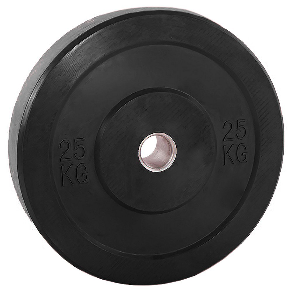 Softee Bumper Plate 25kg Schwarz 25 kg Softee Bumper Plate 25kg Schwarz 25 kg von Softee